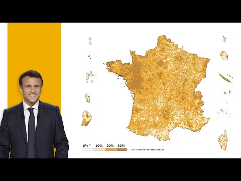 Présidentielle 2022: la géographie du vote | AFP