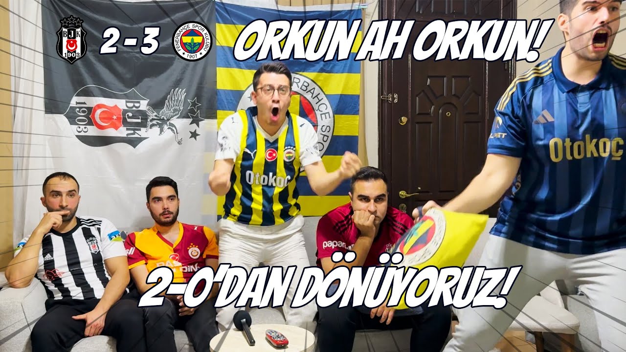 Beşiktaş - Fenerbahçe Derbi Tepki Videosu! 🔥