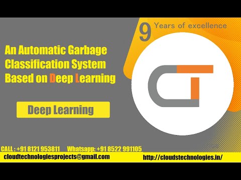 An Automatic Garbage Classification System Based on Deep Learning  | IEEE Projects Hyderabad