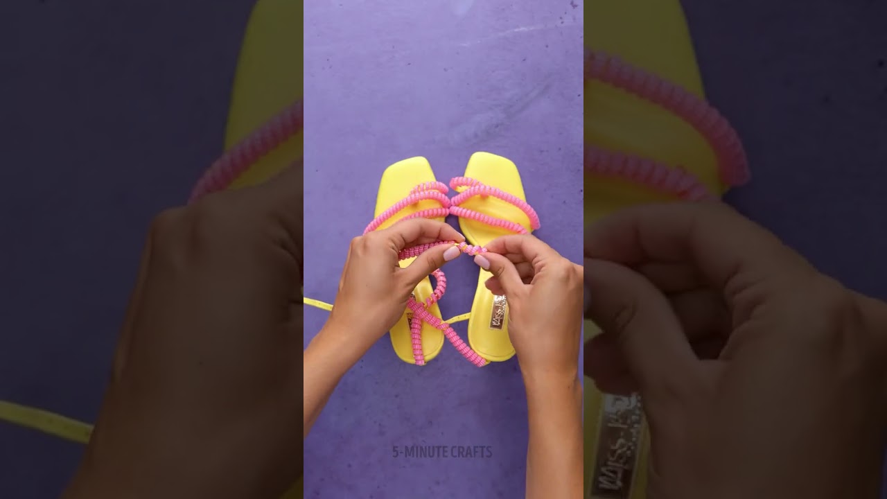 Transform Old Shoes in Just 5 Minutes! ๐โจ DIY Upcycling Tips