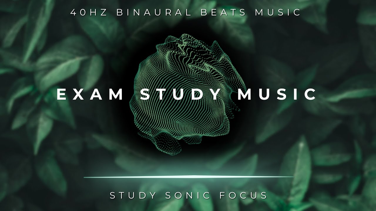 Study Music: 40Hz Gamma Binaural Beats for Memory 📚