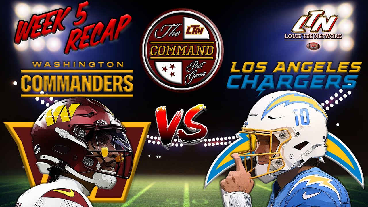 Postgame LIVE! Commanders vs Chargers Week 5 Instant Analysis 🏈