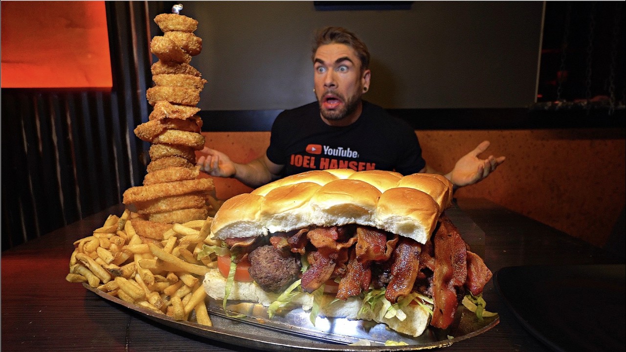 Las Vegas' Biggest Burger Challenge Fails 50+ Times 🍔
