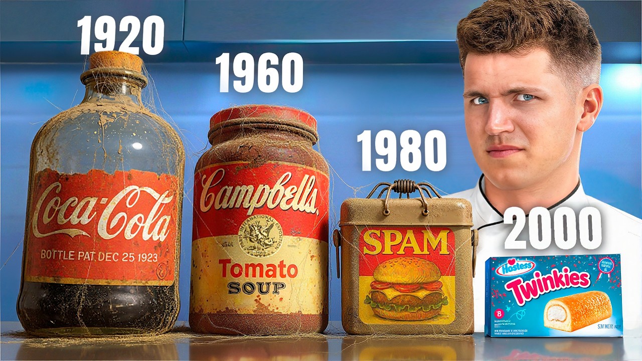 Tasting Vintage Foods from Every Decade π½οΈ