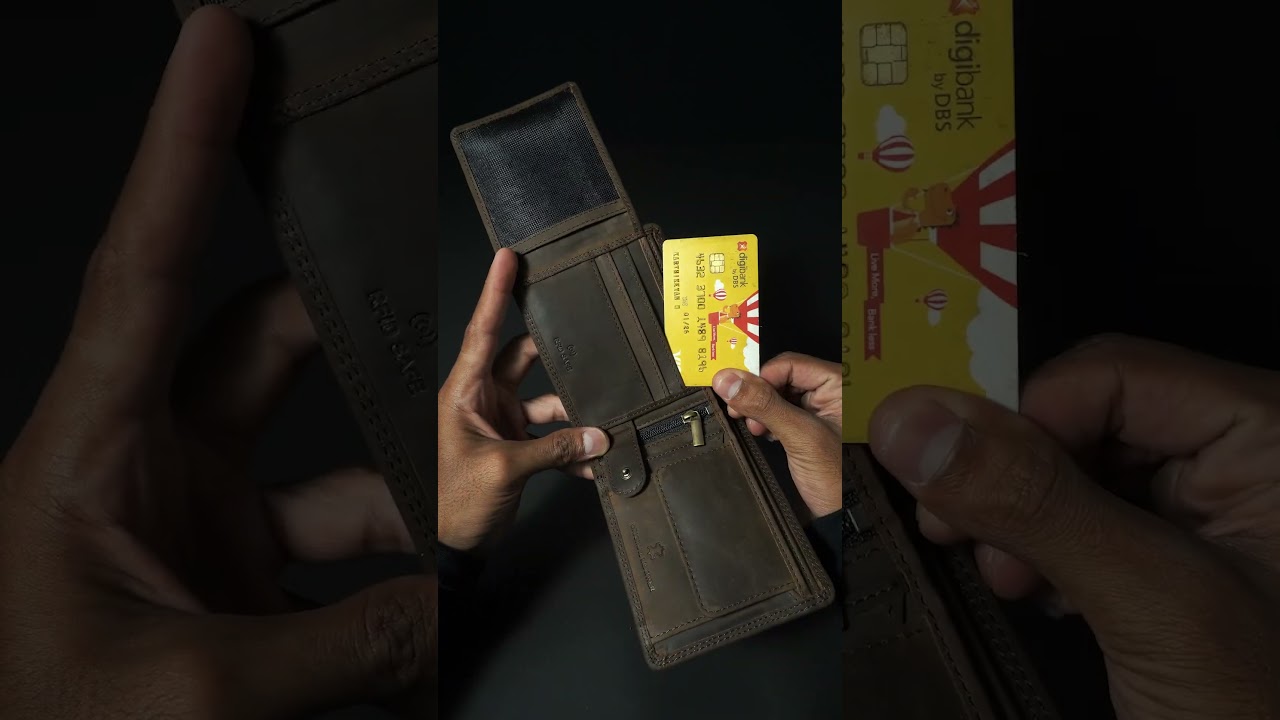 Cambridge Leather Wallet - Rustic Brown | Belford England