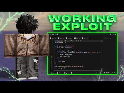 Roblox Executor VOLCANO Free Exploit & No Key - [100% UNC] Roblox 2025