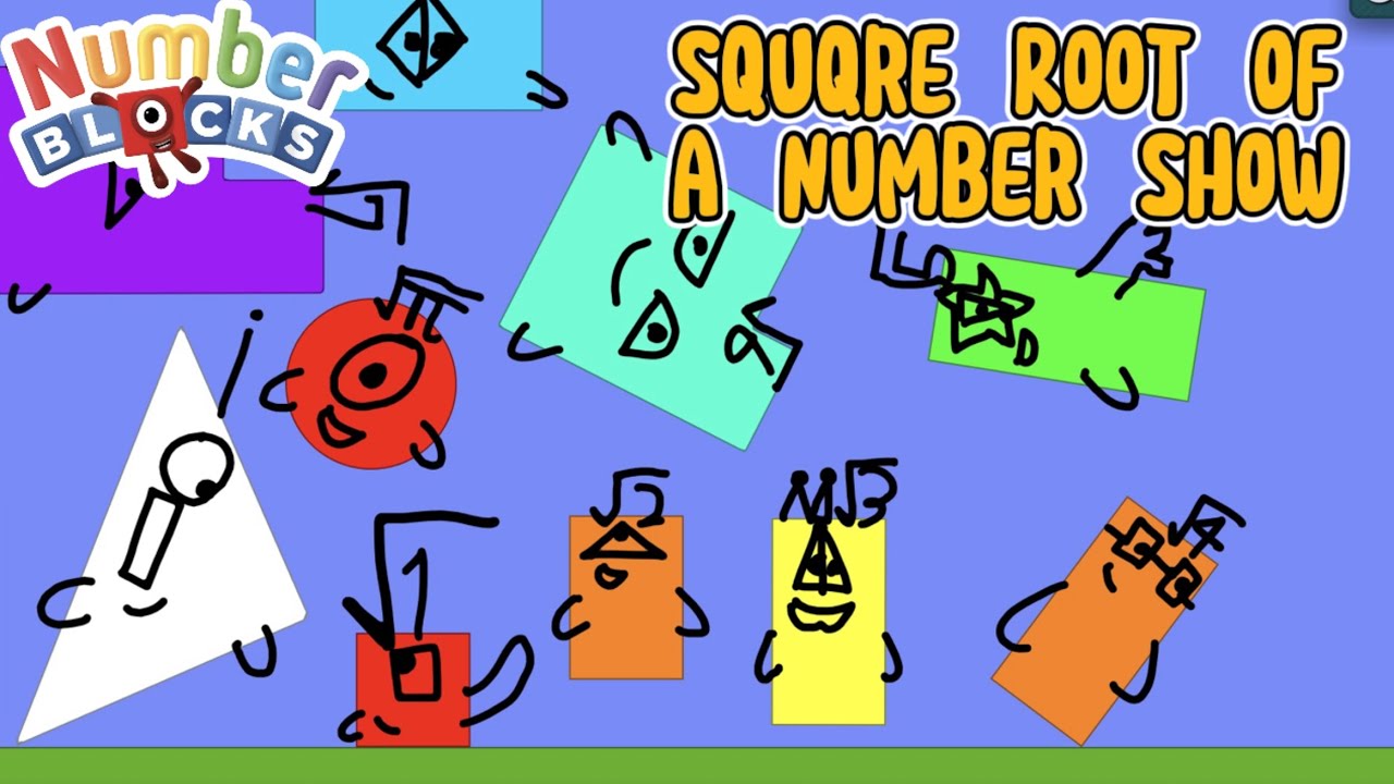 Numberblocks & Algodoo: Square Root Fun 🤓
