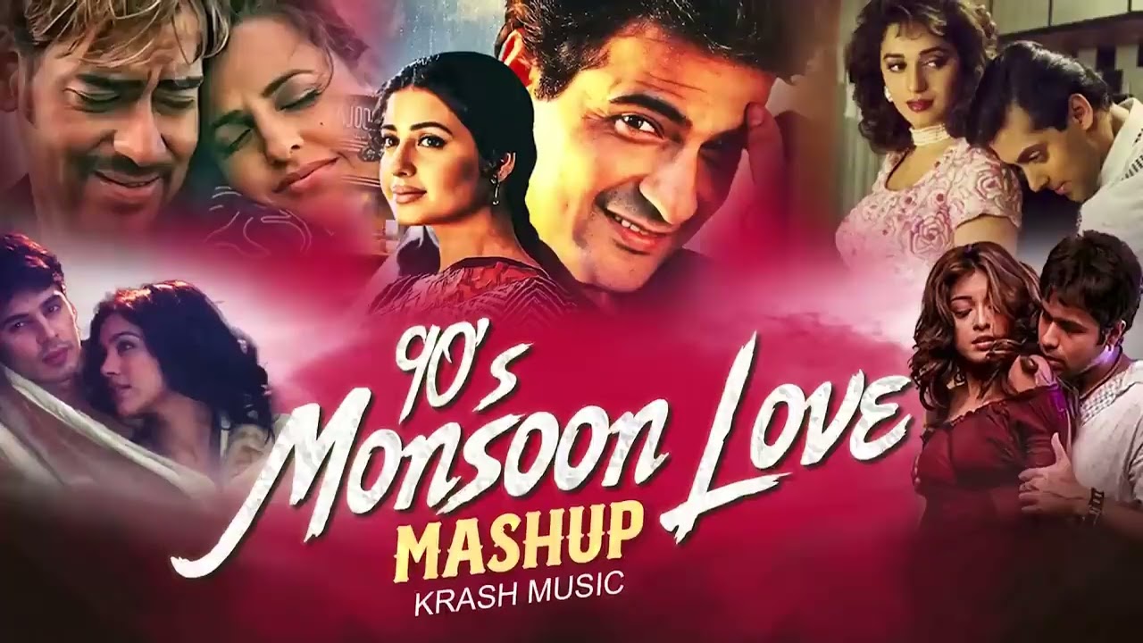 90s Monsoon Love Hits Mashup 2025 🌧️ | Best Hindi Songs of the 90s