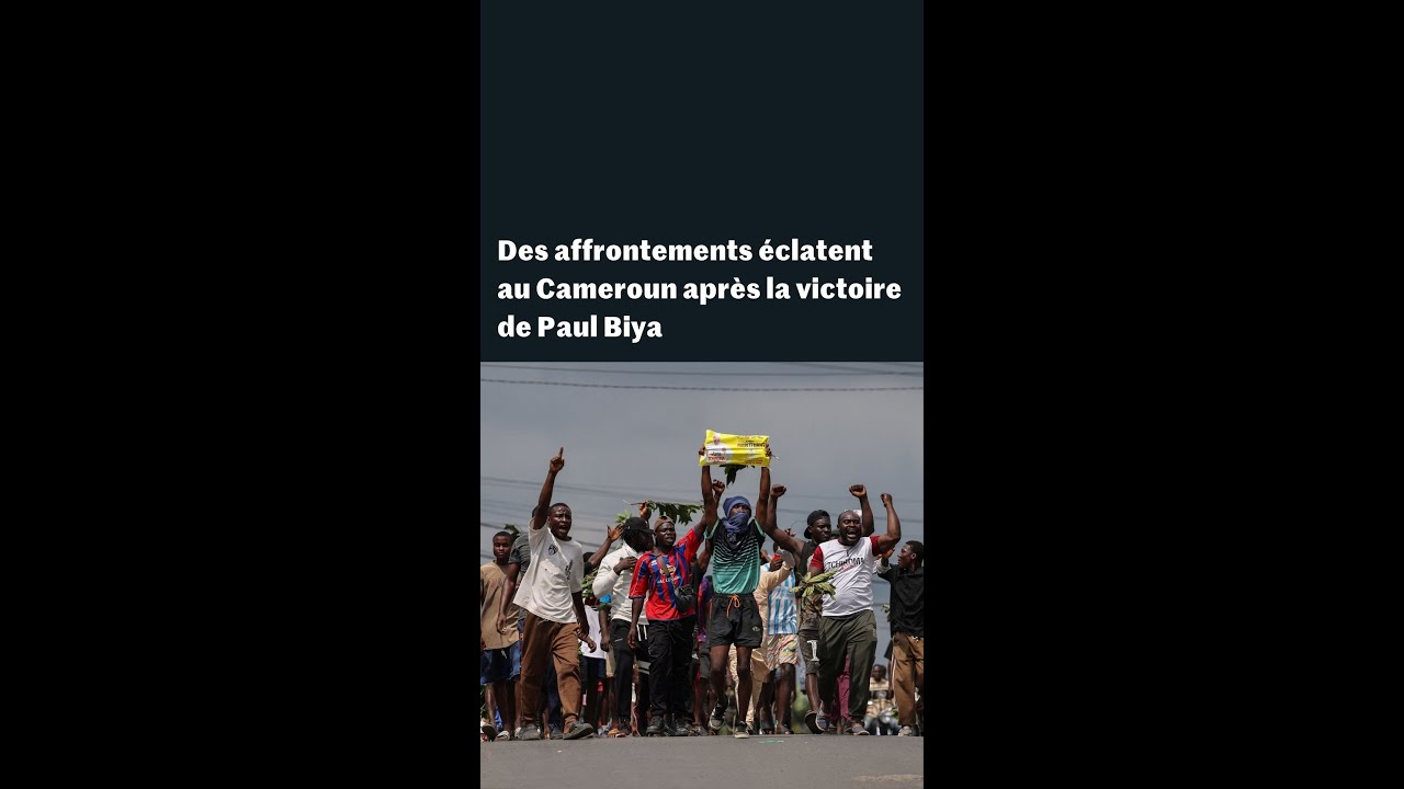 Au Cameroun, des affrontements éclatent après la victoire de Paul Biya