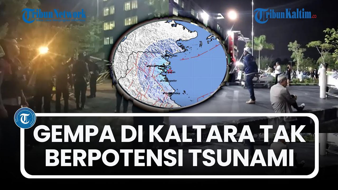 Gempa Magnitudo 4.8 Guncang Kaltara, BMKG Tarakan Pastikan Tidak Ada Potensi Tsunami