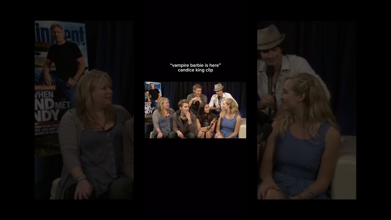 TVD Cast Interview: Klaroline, Candice & Joseph 🎥