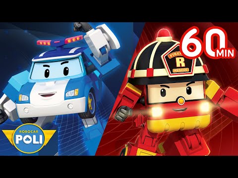 Sécurité Routière avec POLI·Sécurité Incendie avec ROY | Animé pour les Enfants | Robocar POLI Télé