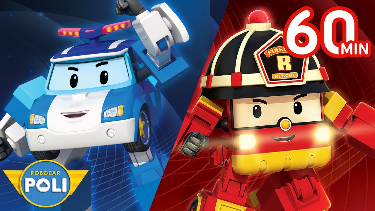 Sécurité Routière et Incendie avec POLI et ROY | Animation pour Enfants | Robocar POLI Télé