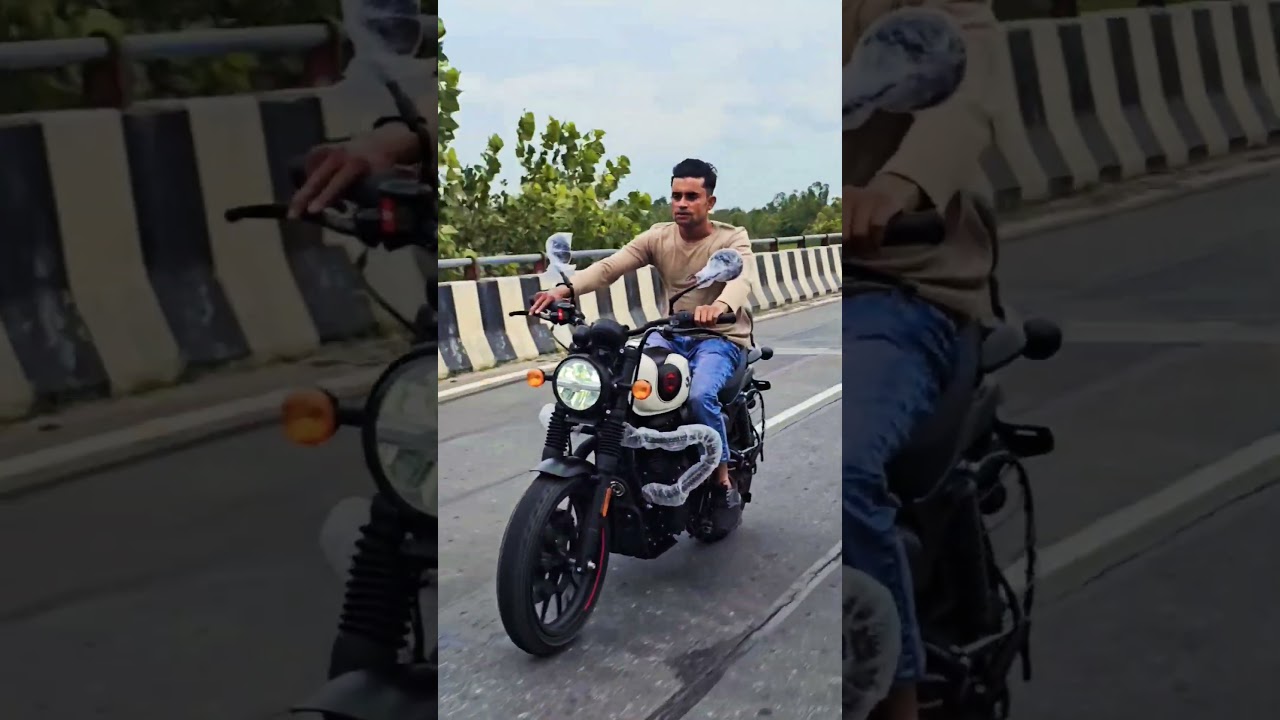 new royal enfield hunter 350 💥2025 top model 👌 ☠️🔥#video #shorts