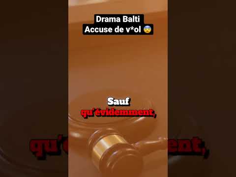 DRAMA BALTI : ACCUSATION DE V*OL ET LEAK NUMERO DE TEL 😨 (problematique ?) #shorts #drama #balti