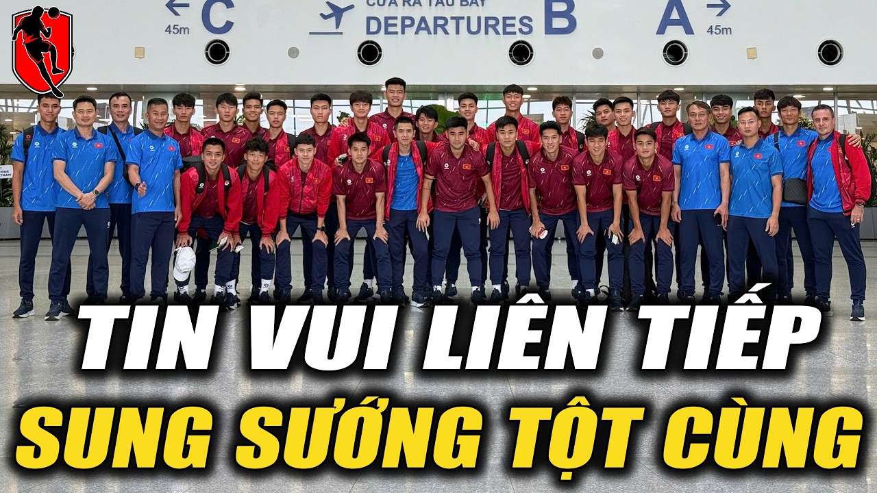 VỪA ĐẶT CHÂN TỚI TRUNG QUỐC, HLV ĐHV VÀ U23 VN ĐÓN LIÊN TIẾP TIN VUI | NHM SUNG SƯỚNG TỘT CÙNG