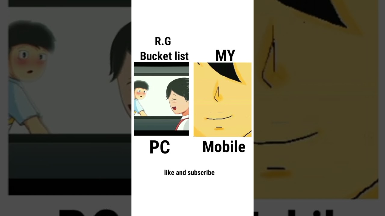 RGBucketList's First Animation Challenge: PC vs Mobile! ๐จ