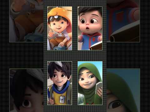 masa kecil boboiboy, ejen ali dan orang tuanya #boboiboy #ejenali #amato #ejenaliya #capcut