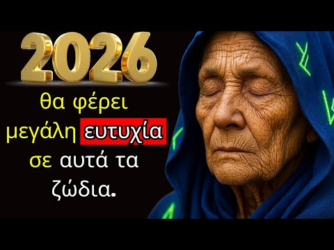 Η Βάνγκα προέβλεψε:Το 2026 θα φέρει μεγάλη ευτυχία σε αυτά τα ζώδια.