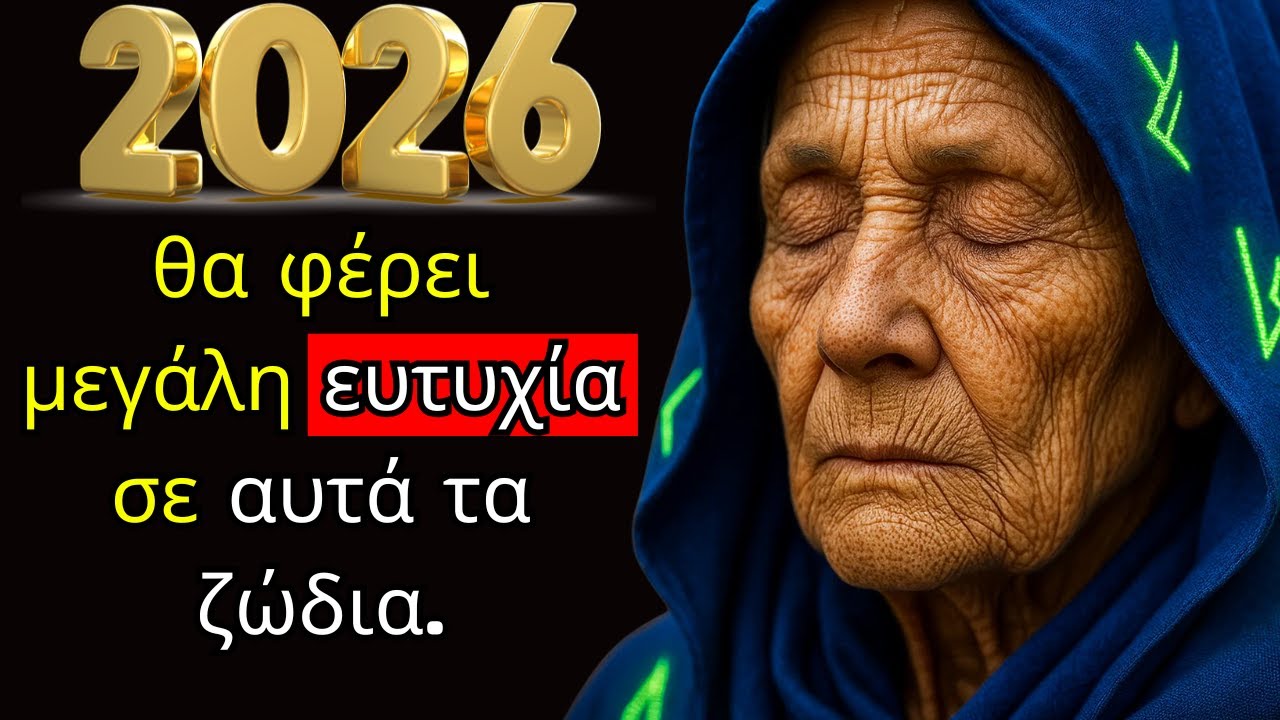Η Βάνγκα Προβλέπει: Τα Ζώδια που θα Ευτυχήσουν το 2026 ✨