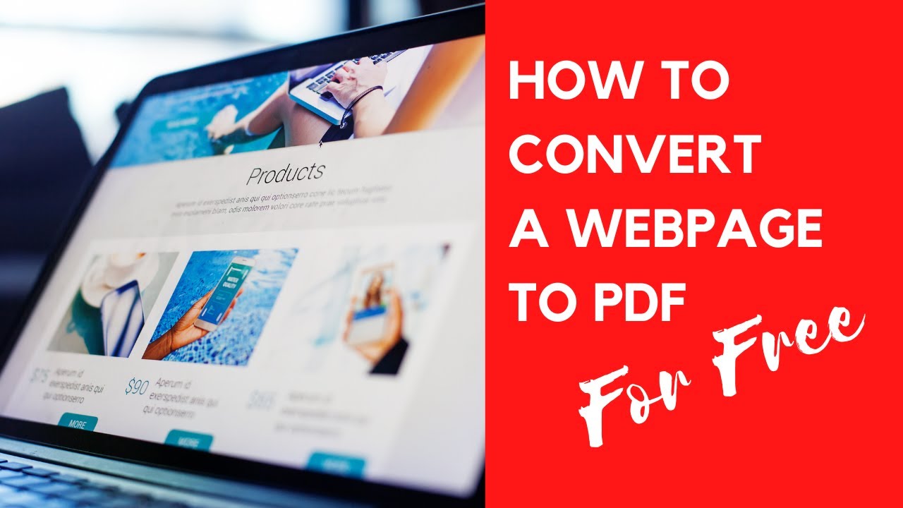 Free Methods to Convert Any Webpage to PDF Easily 📄