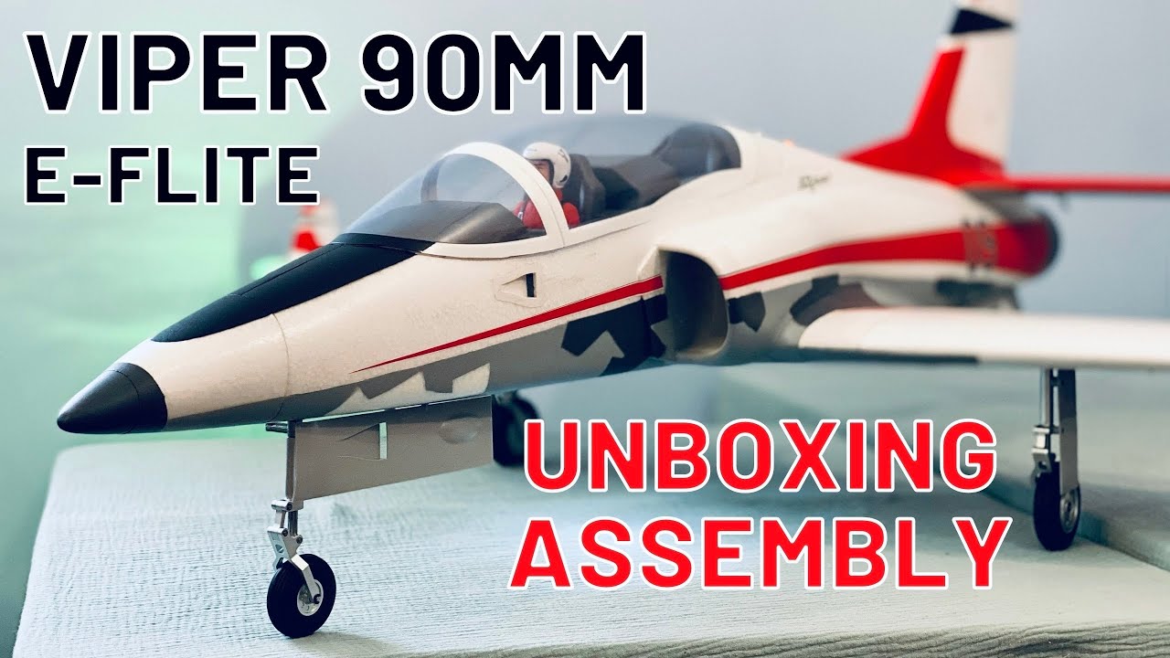 E-flite Viper 90mm EDF Jet 🐍 | Full Unboxing, Assembly & Setup in 4K UHD (English & Français)