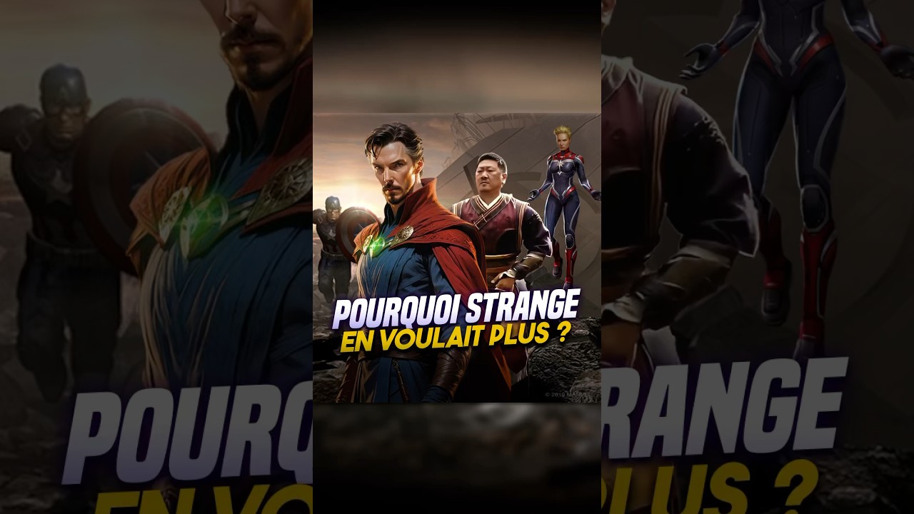 Le héros manquant pour Strange à Endgame 🦸‍♂️