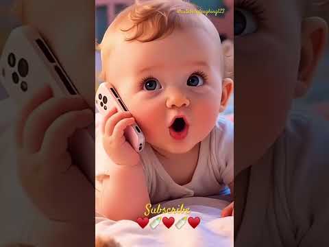 cute baby says mumma papa on call ❣️🍼♥️👶 #baby #babylaughting #ytshorts