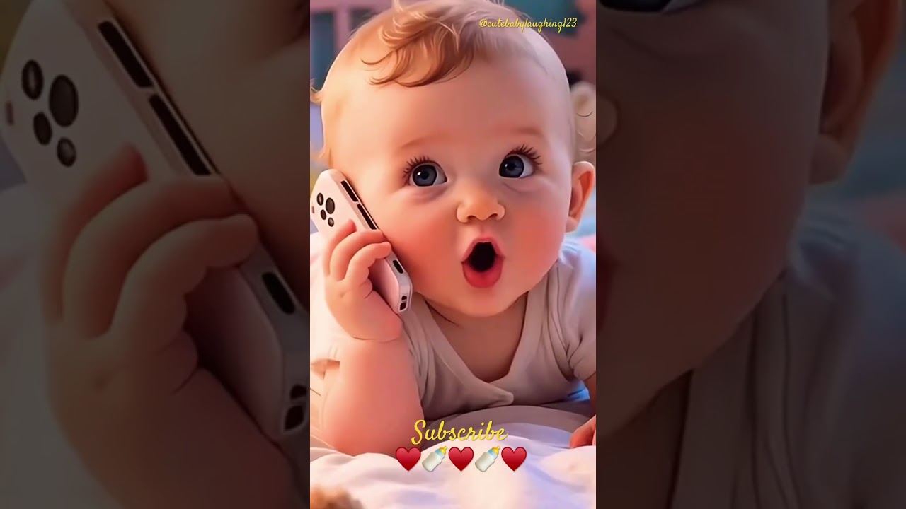 Adorable Baby Says 'Mumma' & 'Papa' During Call! 🍼