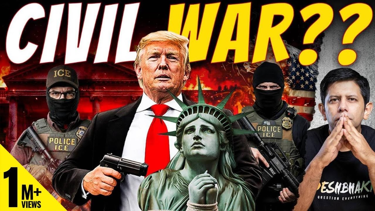 America Resembling Nazi Germany | Trump Using ICE To Create Unrest & A Power-grab? | Akash Banerjee