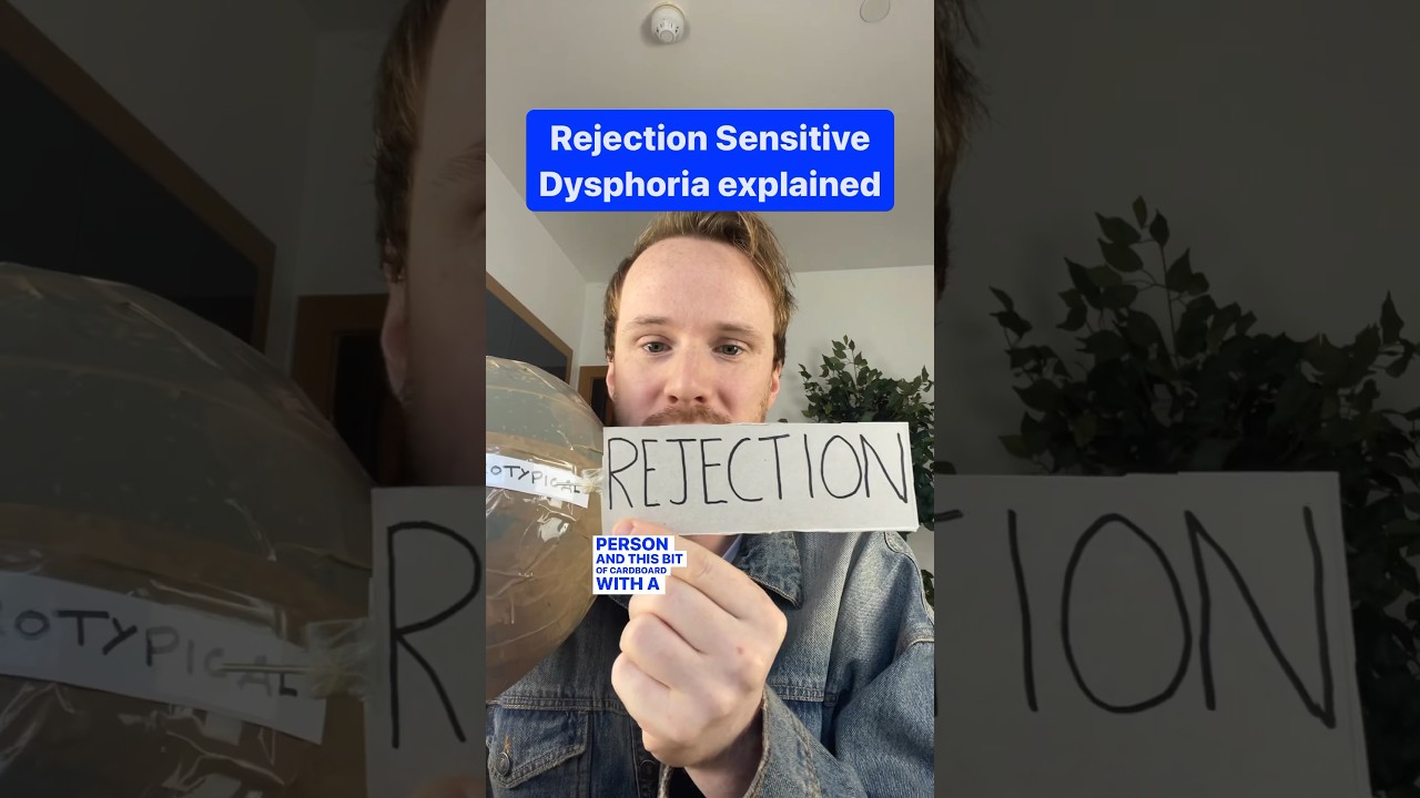 Rejection Sensitive Dysphoria Explained #adhd #adhdbrain #neurodiversity