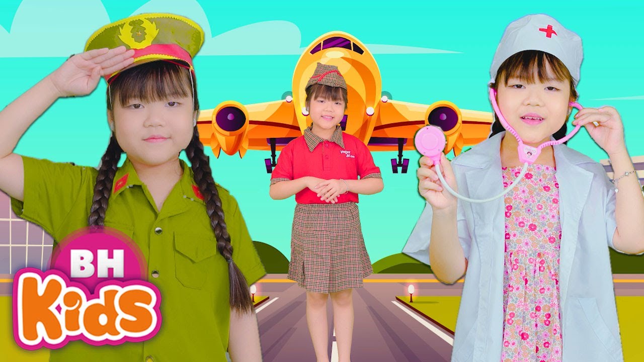 30 Bài hát thiếu nhi vui nhộn: Bé ăn ngon, làm cảnh sát