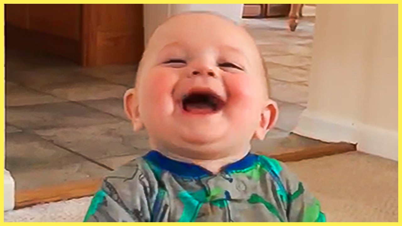 Hilarious Baby Laughs | 5-Minute Funny Compilation 😂