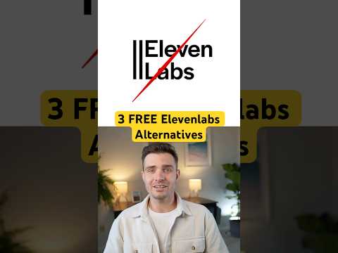 3 FREE Elevenlabs AI Alternatives (Best AI Speech Text to Voice)