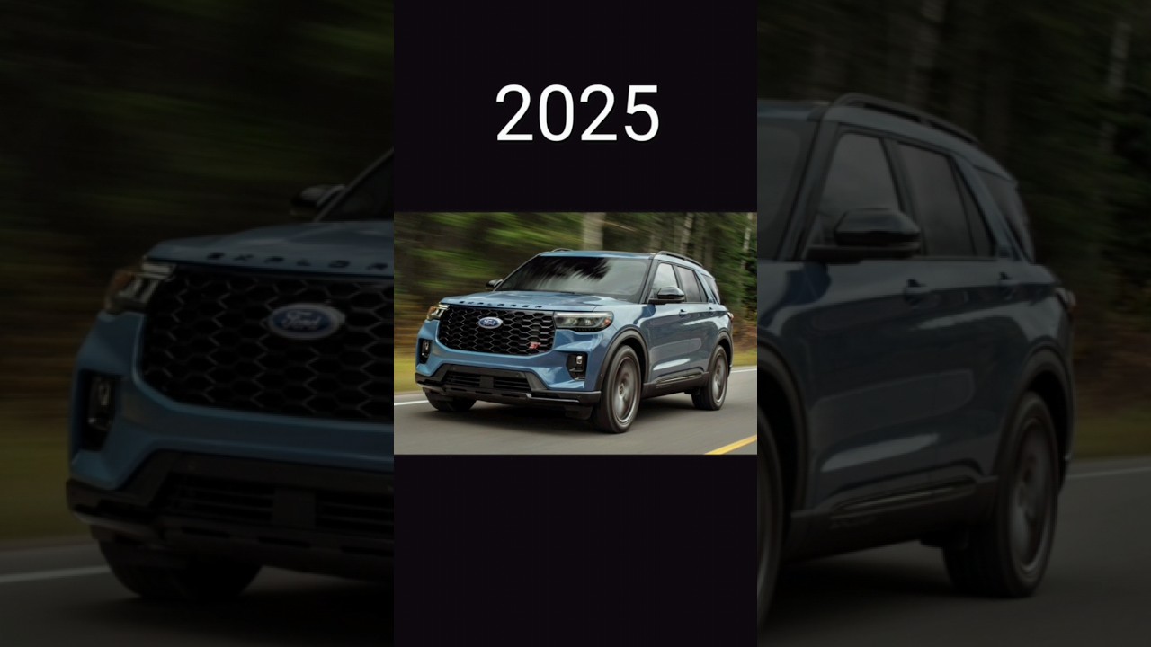 Ford Explorer Evolution 2024 Model[1991-2025] #explorer #cars #ford #suv #4x4 #2025