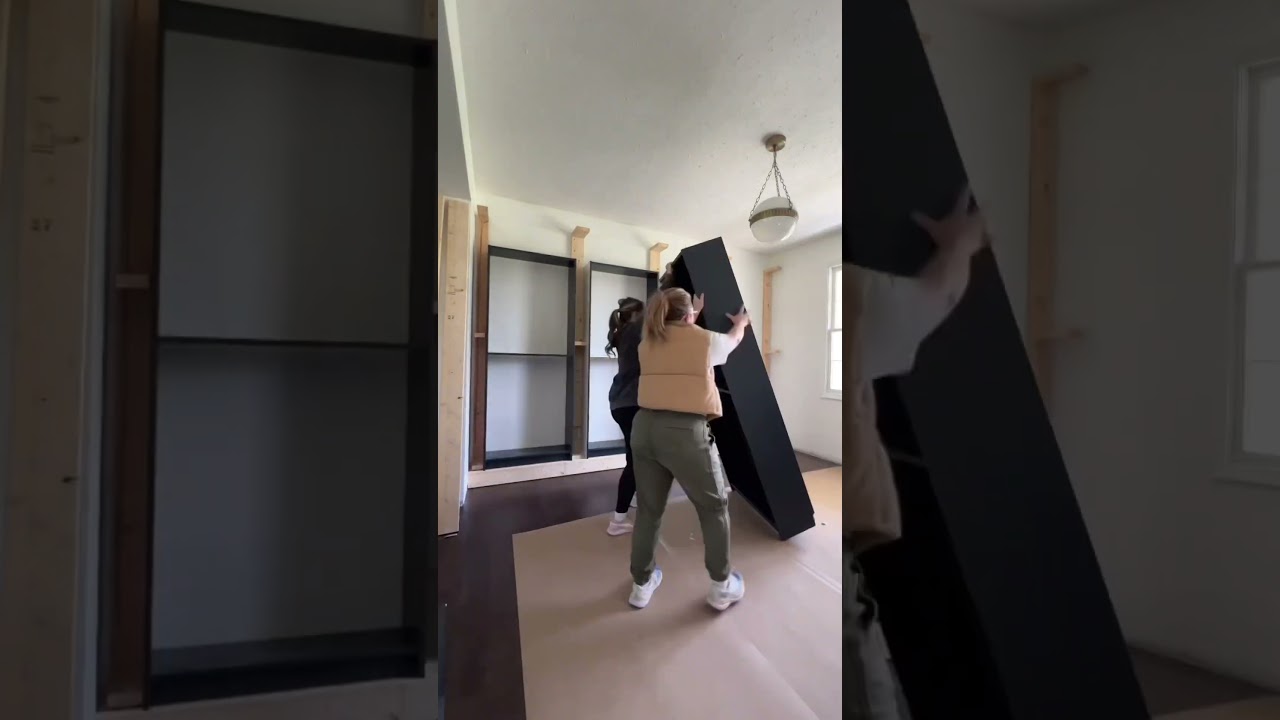 Epic IKEA Billy Bookcase Library Wall π