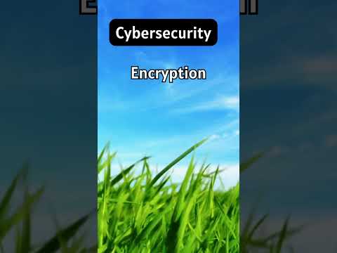 Cybersecurity Definition #3 - Encryption #shorts #short