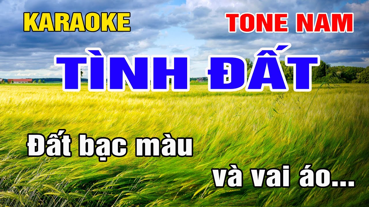 Tình Đất Karaoke - Nhạc Sống Giahuy Beat 🎤