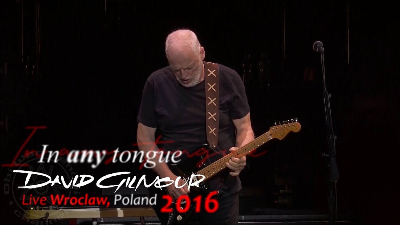 David Gilmour Performs 'In Any Tongue' in Wroclaw, Poland (2016) 🎸