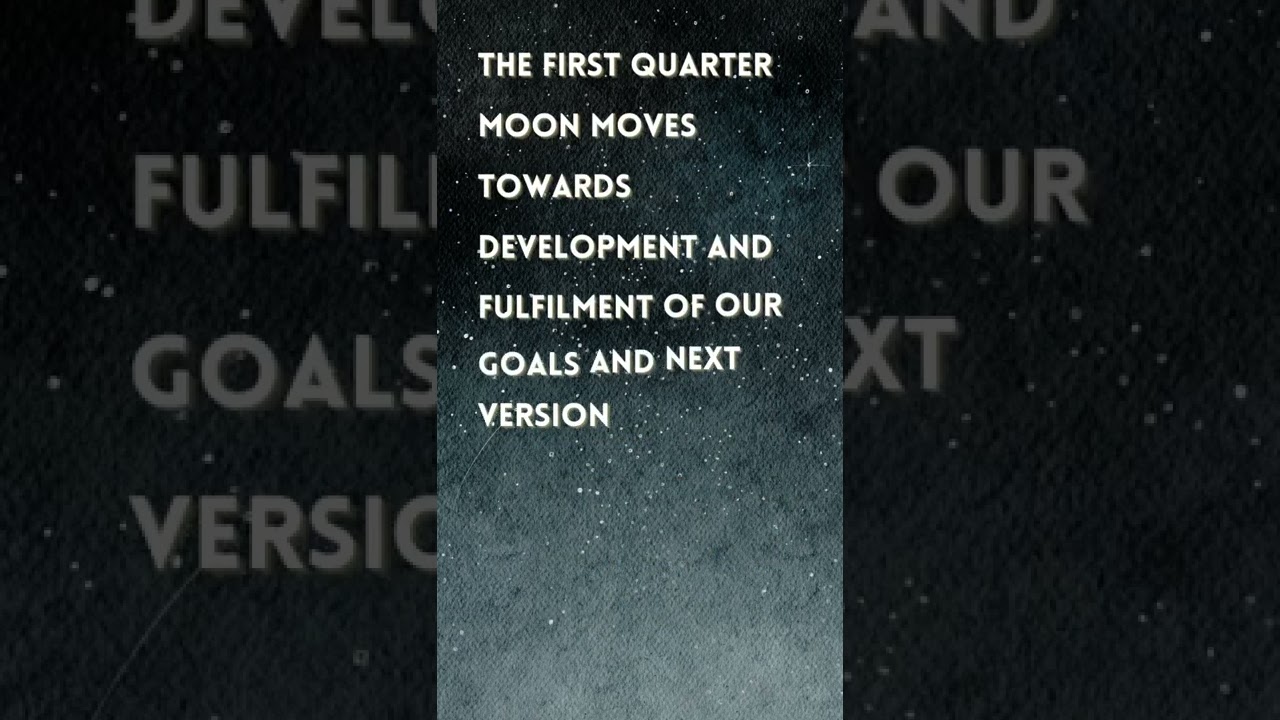 First Quarter Moon: Crystal Grids & Intentions ✨
