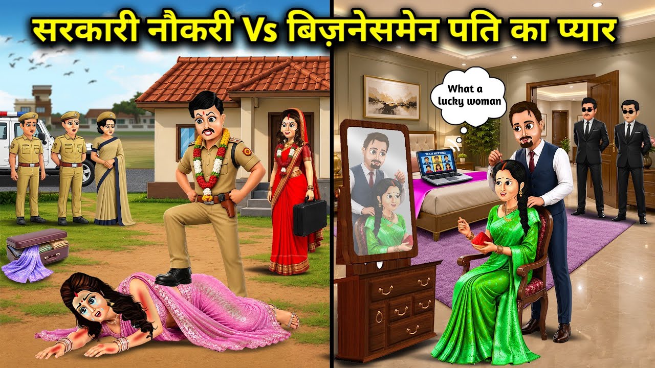 सरकारी नौकरी या बिज़नेसमेन पति का प्यार? 🏢❤️