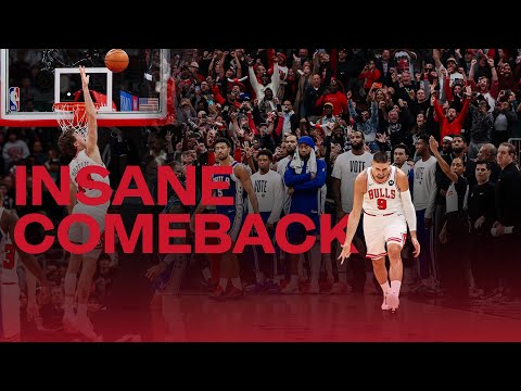 How the Bulls pulled off an INSANE comeback to beat the Sixers