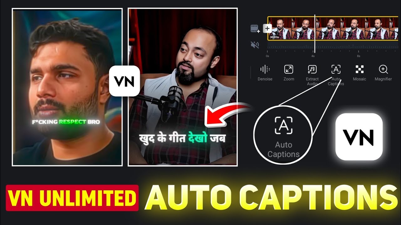 VN Auto Captions Tutorial: How to Generate Captions