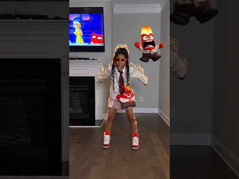 Acting out the Inside Out 2 Movie Trailer 🔥😍 #shorts #insideout2