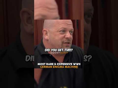 Most Rare WW2 German Enigma Machine 😱