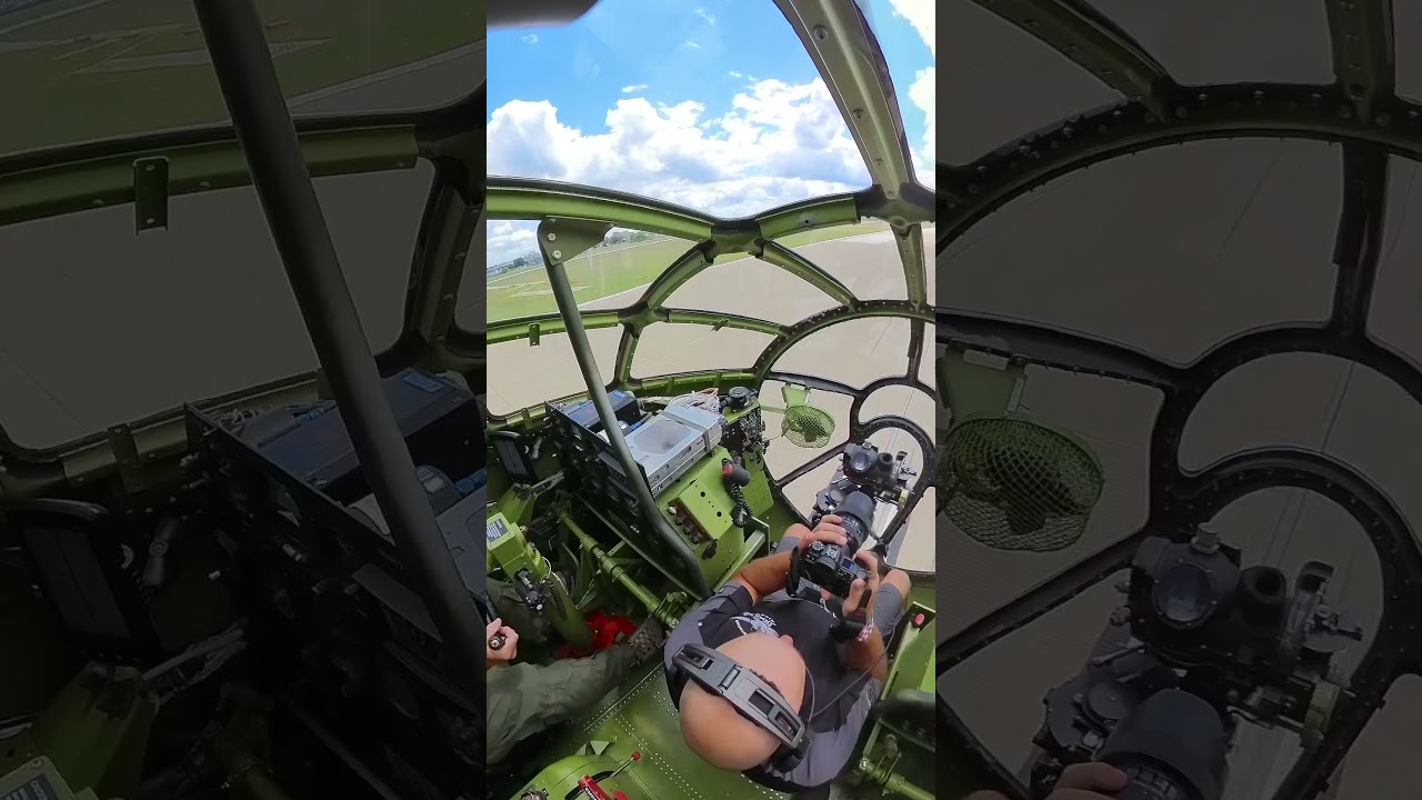Experience the Thrill of a B-29 Takeoff ✈️ #Shorts