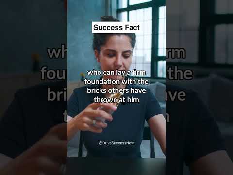 A successful man is one...