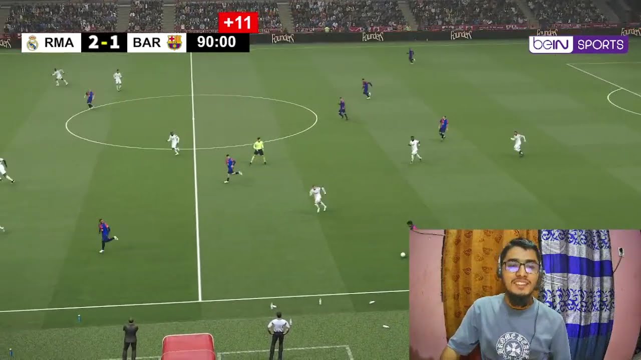 EL CLÁSICO en eFootball PES 21: Partida Completa entre Real Madrid y Barcelona ⚽