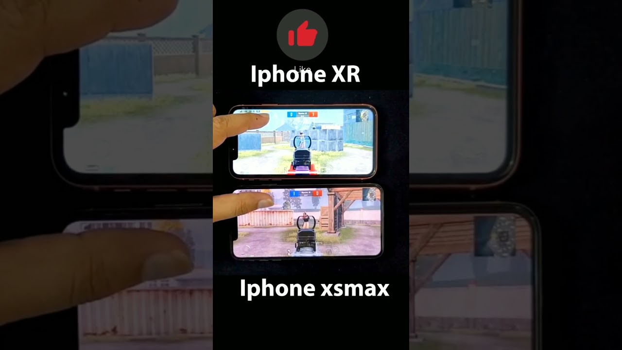iPhone XR vs XS Max PUBG Test 2023 📱