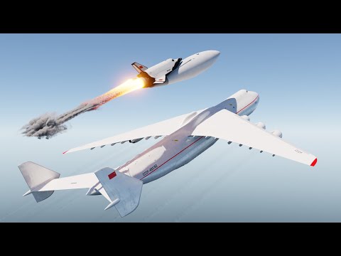 Launched from the biggest plane in the world - MAKS Molniya